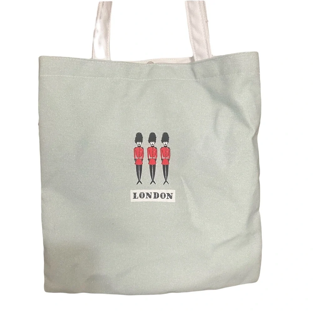 London Map Print Tote Bag